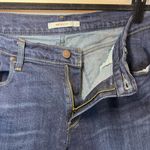 Levi's Womens 515 Bootcut Jeans Dark Blue Denim Wash Mid Rise Zip Stretch Size 14 Photo 6