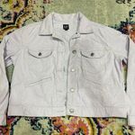 Gap Corduroy Purple Jean Jacket Photo 0