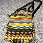 Echo Crossbody Bag Unisex Geometric Pattern Multicolor Casual​ Photo 0