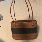 Lisi Lerch Tan and Black Woven Bosom Buddy Bag Photo 4