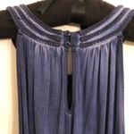 Cable & Gauge NWOT Blue Loose Soft Tank Top Keyhole back S Photo 6