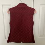 Francesca's Francesca’s Collection Maroon Quilted Vest Photo 1