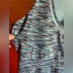 Blue Patterned Athleisure Sleeveless Dress by MPG EUC, great 4 tennis/pickleball Photo 3