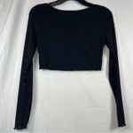 White Fox Boutique  Real Thing long sleeves crop SZ M Photo 2