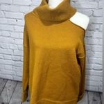1. State  turtle neck cold shoulder sweater size small Photo 4