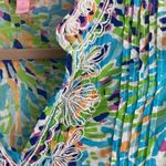 Lilly Pulitzer Sarasota Blue Beaded Tunic in Sea Soiree S Photo 2