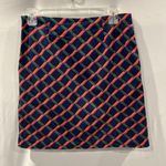 Trina Turk Skirt Womens Size 2 Navy Pink Orange Green Pockets Photo 4