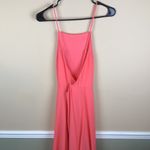 Lulus Women’s Mythical Kind of Love Pink Cross Strap Open Back Maxi Dress Photo 3