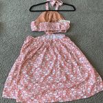 The Moon Celina Halter Cutout Mini Dress, M, NWT Photo 4