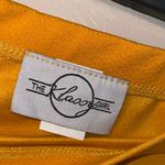 NWT The Klassy Girl mustard pencil skirt knit size small Gold Photo 1
