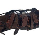 Vionic Brown Amber Tortoise Strappy Sandals Adjustable Orthopedic Woman's Size 8 Photo 8