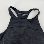 Outdoor Voices Women XS TechSweat Athletic Crop Top Sports Bra Night Black Gray Photo 1