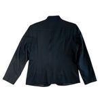 Harvé Benard Harve Benard Black Wool Blend Tailored One Button Blazer 14 Business Winter Photo 6