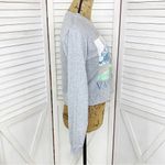 Mad Engine Vangogh Irises Print Crop T Shirt Gray Juniors Small Size undefined Photo 2