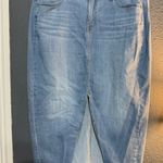 Torrid NWT Midi Denim Front Slit Skirt, Light Blue Denim Pencil Skirt Photo 4