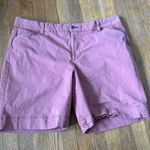 Orvis ‎ Women Plus Sz 20 Shorts Mauve Canvas Chinos Long Bermuda Stretch Photo 0