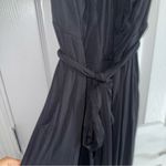 Maeve  By Anthropology Sleeveless Black Jumpsuit Wide Leg Keyhole Medium Photo 6