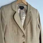 Pendleton Tan Blazer 100% Virgin Wool Size 8 Preppy Twee Academia College Photo 1
