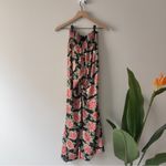 Show Me Your Mumu  Floral Wide-Leg Women's Pants Smocked Waist High Rise Flare M Photo 5