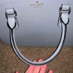 Kate Spade  Mulberry Street Lise Adjustable Strap Baby Blue Satchel Photo 4
