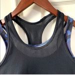 Ivy Park  blue Camo mesh sports bra Photo 2