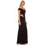 retrofete Giada Dress in Black XLarge New Womens Long Maxi Cutout Gown Size XL Photo 2