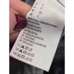 American Eagle Jean Jacket Small Navy Red Trim Denim Zip Up Blue Photo 3