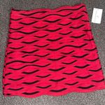 Windsor Red And Black Skirt Photo 2