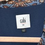 CAbi  Provincial Blue‎ Floral Shirt Dress #3295 Size XS Photo 6