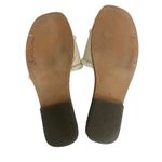 Sam Edelman Fitz Slides Leather Beaded Embellished Sandals Ivory Sz 8 boho chic Photo 10