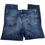 DKNY  Jeans Mid Rise Dark Acid Wash Straight Leg Ankle Jeans 26" Inseam Size 14 Photo 2