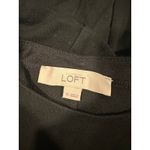 Ann Taylor LOFT Women's Short Sleeve Black Dress XS Photo 3