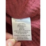 &merci &Merci Boutique Mauve Puff Sleeve Gauzy 100% Cotton blouse size Medium NEW! Photo 6