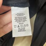 Loft BLack Wrap Front Super SOft Long Sleeve T Shirt Top w Waist Band Size Large Photo 6