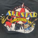 Disney Vintage 90s All-Star Music Resort Black T-Shirt Single Stitch Made In USA Photo 5