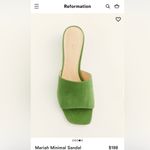 Reformation  Mariah Minimal Sandal Photo 2