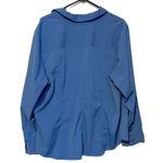 Lane Bryant Lane‎ Bryant dusty blue button up career blouse size 22/24 Photo 5