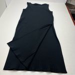 Eileen Fisher  Ribbed Tunic High Side Slits Women Black Size Small Sleeveless NEW Photo 9