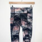 Lululemon  Speed Up Tight Azurite Poppy Coral Multi Leggings with pockets Photo 1