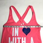 Victoria's Secret  Women's Cross Strap Back  Graphic Cropped Tank  Sz XS Photo 7