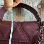 Lug Plum Crossbody Purse Convertible Top Handle Chain Strap Red Photo 4