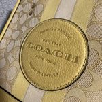 Coach Dempsey Tote 22 In Signature Jacquard With Stripe And  Patch c8417 Photo 4