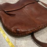 Vilenca Holland Woven Brown Supple Leather Crossbody Bag Anthropologie Photo 5