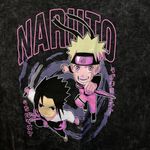 Naruto Chibi Style Mineral Wash Anime Tshirt size Extra Larg Photo 1