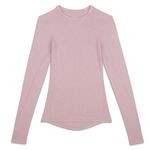 Lululemon Hold Tight Long Sleeve Pink Tee Photo 6