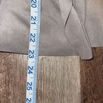 Bagatelle Womens Faux Suede Drape Open Front Jacket Light Gray Large Photo 11