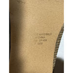 Womans Floral Size 7 Ww Gold Sparkly Glitter Heel Dress Shoe Photo 7