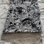 Isa & Stef Inc. floral Black and Gray lined knee length Patterned Skirt, size S Photo 4