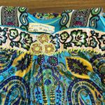 Free People  Banded Border Tank ASO Alex Russo Vintage Paisley Y2K 90’s M Photo 8