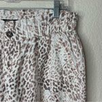 REWASH  Linen Blend Animal Print Wide Leg Pull On Pants Photo 2